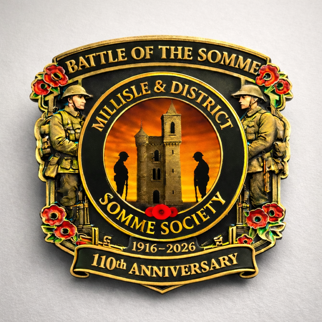Battle of the Somme 110th Anniversary Pin Badge